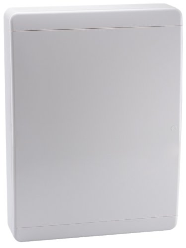 Бокс пластиковый Кэаз OptiBox ЩРН-П-54 P-BNN-2-54-IP41 (535х398х102мм) IP40 белая дверца картинка 